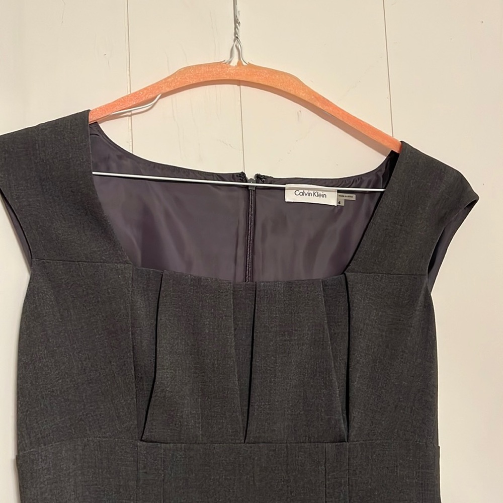 Grey Calvin Klein dress size 4